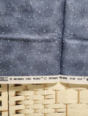 Mumms The Word Debbie Mumm For SSI Fabric Vintage 1 Yd